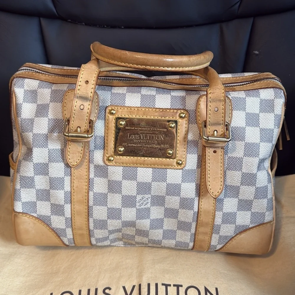 LOUIS VUITTON Damier Azur Berkeley
